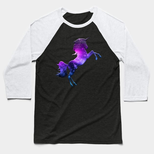 unicorn Baseball T-Shirt by janvimar